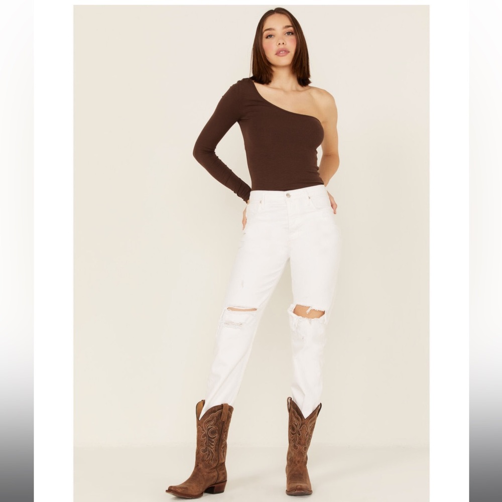 FREE PEOPLE WOMEN'S TAPERED BAGGY BOYFRIEND JEANS